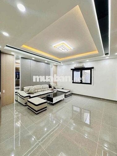 Cho Thuê Nhà Căn Góc Nội Thất Cao Cấp DT 4,5mx16m 1Trệt 1Lửng 3Lầu 5Pn