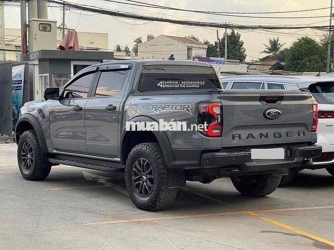 HÃNG BÁN FORD RAPTOR XÁM 2023 SIÊU ĐẸP, VAY 70%