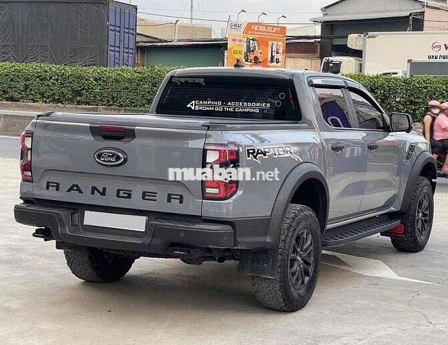 HÃNG BÁN FORD RAPTOR XÁM 2023 SIÊU ĐẸP, VAY 70%