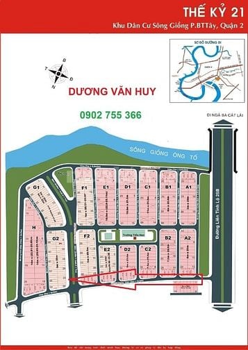 Nhượng đất Thế kỷ 21 đường Trương Văn Bang Bình Trưng Tây Quận 2