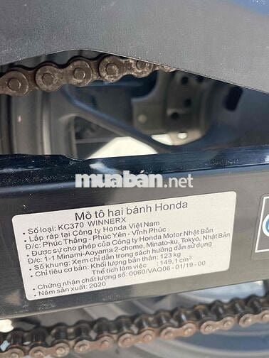 💥📣 winer X 2020,biển 63 cavet đầy đủ (ko chính chủ