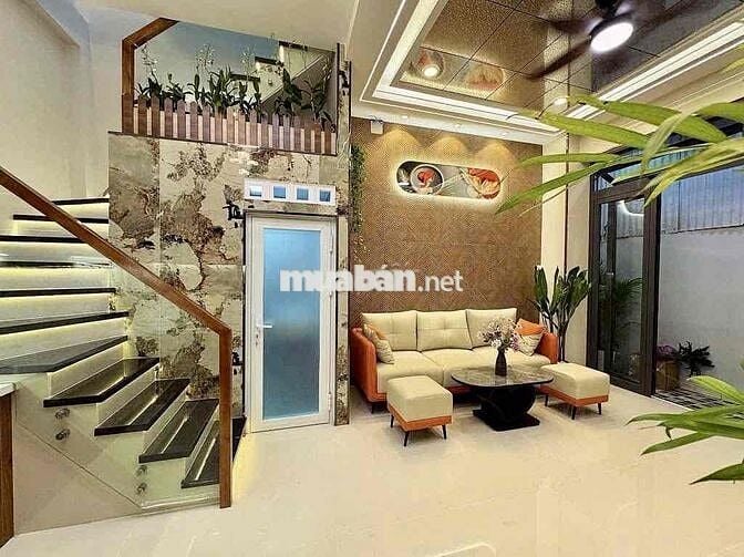 NHÀ SIÊU ĐẸP - VĂN THÂN Q6 - 4PN - 3 TẦNG - NHÀ MỚI CỌC XONG Ở NGAY