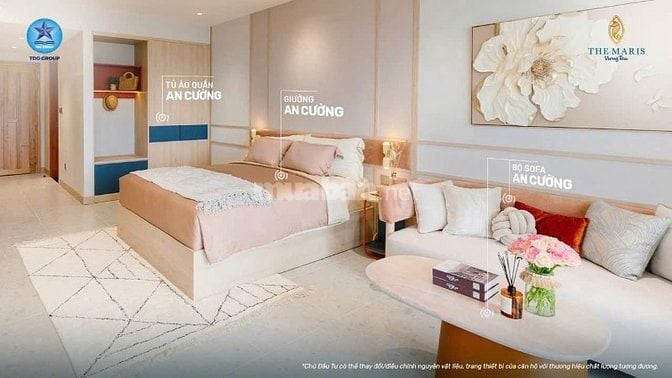 Chỉ 400 triệu sở hữu căn hộ mặt tiền biển, bàn giao full nội thất 