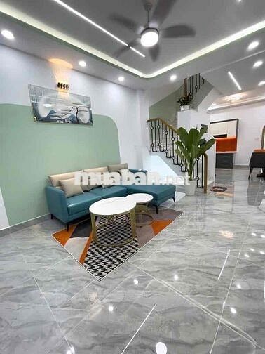 Nhà Tân Phú ,56m2 ,2 tầng, tặng nội thất xịn,gò dầu sát bình long