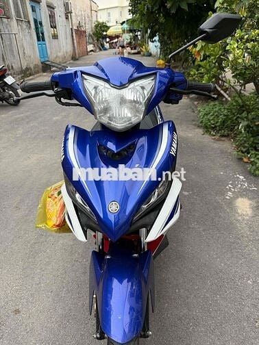 xe yamaha exciter 2013 màu xanh trắng mới ken 90 %