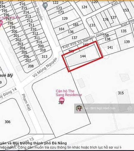 Đất 2MT Nhà Máy Cao Su Đà Nẵng(Vũ Mộng Nguyên & Trần Văn Thành)467m2/4