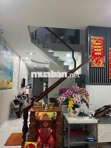 Mặt Tiền KD(4x23m) ĐS5-BHH 2Lầu 4PN đường 10M
