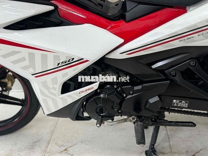 Ex 150 màu trắng đỏ mới keng máy rin 43E1-413.10
