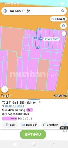 Bán nhà mặt tiền Hoàng Sa phường Đa Kao Quận 1 giá 21,5 tỷ