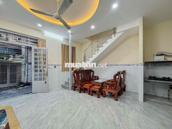 CHO THUÊ NHÀ NGUYÊN CĂN – 1 TRỆT 1 LẦU – NGAY CỔNG SAU ĐH VĂN LANG CS3
