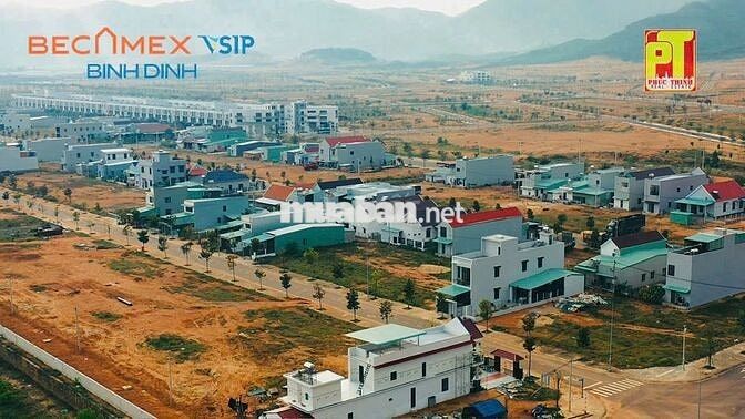 Đất Tái Định Cư VSIP Bình Định, 150m2, 7,5x20 , đường nhựa 16m