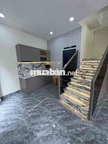 🏡Bà Hom cập bến - 38m2 - Ngang lớn 4.6m - HXH 6m - 3 Tầng - 3PN