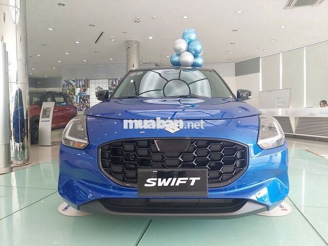 Suzuki Swift 2025 màu XANH-ĐEN giao ngay
