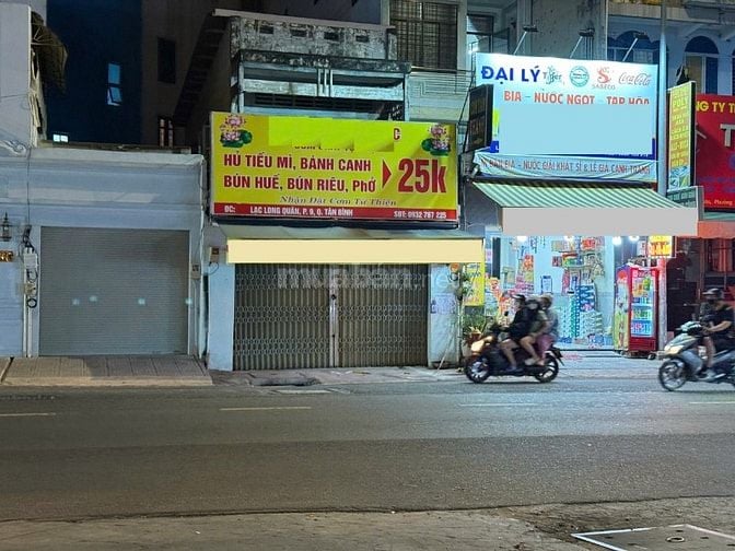 Cho thuê nhà mặt tiền Lạc Long Quân, P.9, Q.Tân Bình giá 18tr
