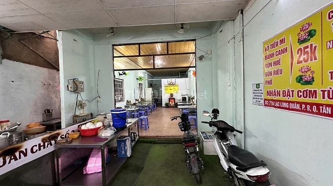 Cho thuê nhà mặt tiền Lạc Long Quân, P.9, Q.Tân Bình giá 18tr