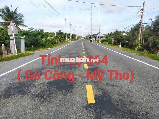 2 nền xã Bình Ninh gần Mỹ Tho 15 phút, gần chợ, trường học cấp 1,2 1km