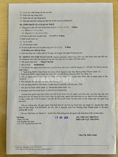 Bán đất thổ cư gần Pi City Quận 12
