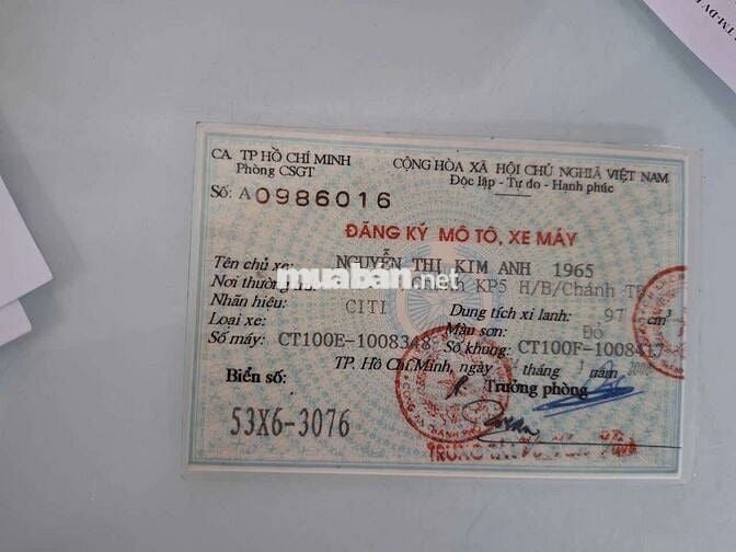 Honda Citi chở hàng