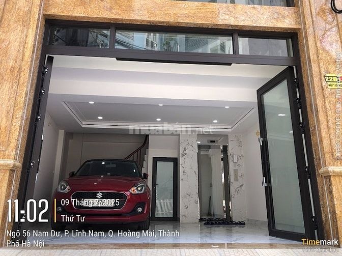 Nhà riêng 40m x 7T có thang máy oto vào nhà,giá 13,5 tỷ, ngõ110 Nam Dư