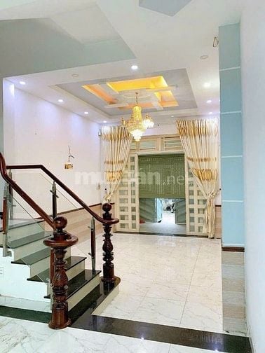 ⭐️Nhà 3 Lầu DT:4,2x14,5m Cao cấp hẻm xe hơi 7m Phạm Văn Chiêu, P14.