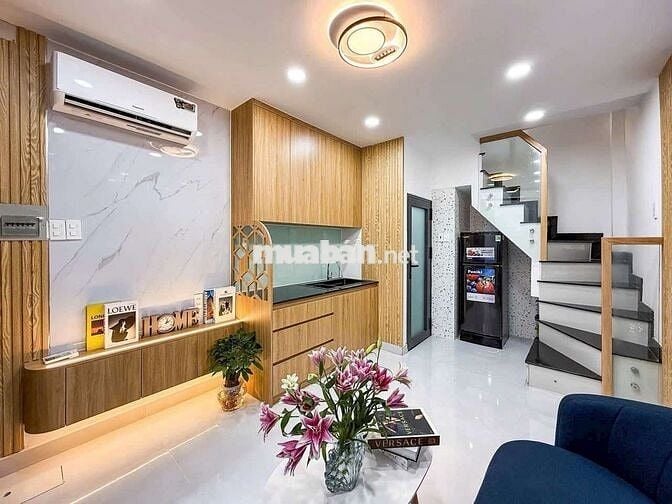 Siêu phẩm nhà mới 3 lầu. Nguyễn Thái Sơn. Nguyễn Văn Nghi. 3.68 tỷ