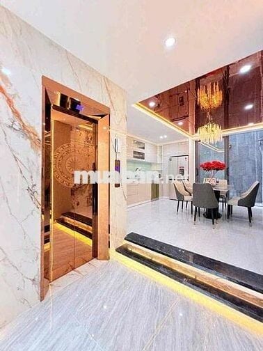 CỰC PHẨM NHÀ 215 Phan Huy Ích - TB 5 tầng có thang máy full nội thất
