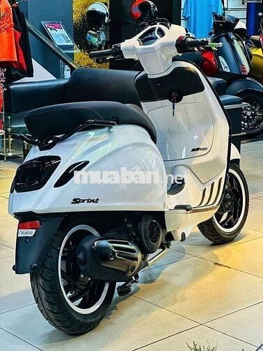 Vespa Sprint Trắng 2025 Trả góp 0%