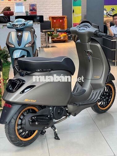 Vespa Sprint 125 ABS Xám Cát Siêu Hot