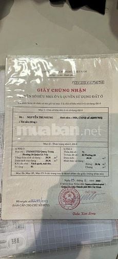 Hh 1% mg giới thiệu nhà chính chủ 20m2 1 lầu Quang Trung p10