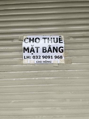 Cho thuê mặt bằng kinh doanh đường Quang Trung,Gò Vấp