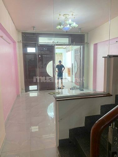 Nhà Đẹp MT ĐS Chu Văn An 4x20 Trệt.3L.4Pn.1p Thờ.5wc.Tốt VP.Ở GĐ
