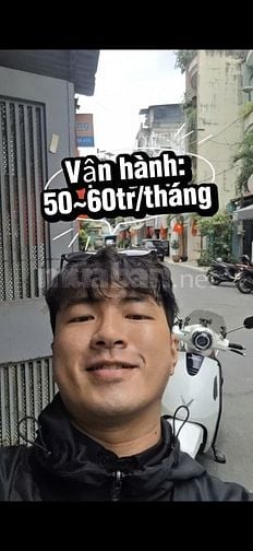 Hẻm 8m Nguyễn Thái Bình, Tân Bình, 86m2, 5 tầng, 50tr/th – Chỉ 15 tỷ X