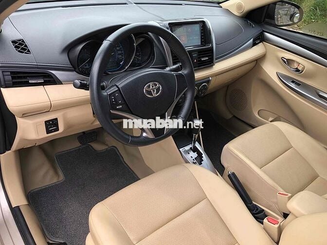 Toyota Vios 2016 1.5G  - 59000 km 1 chủ Fom 2017
