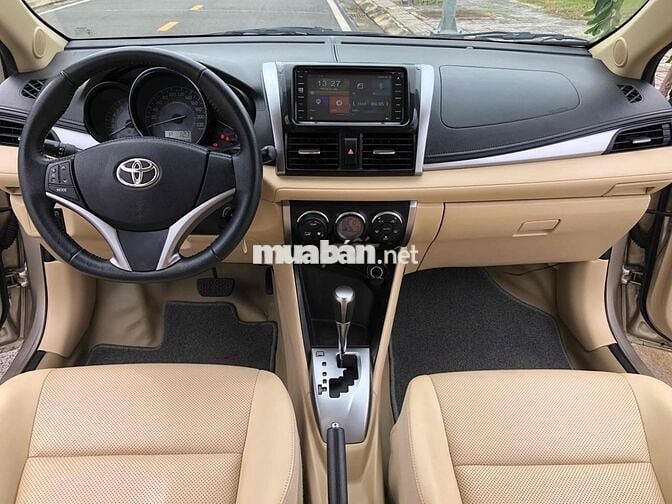 Toyota Vios 2016 1.5G  - 59000 km 1 chủ Fom 2017