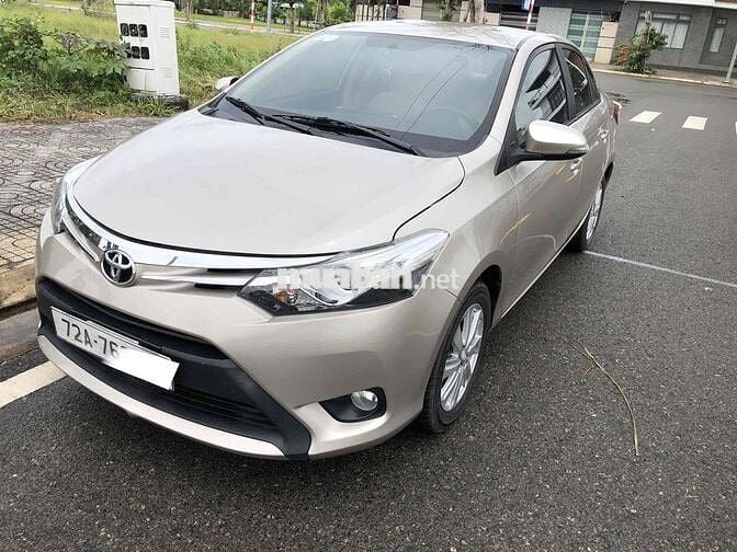 Toyota Vios 2016 1.5G  - 59000 km 1 chủ Fom 2017