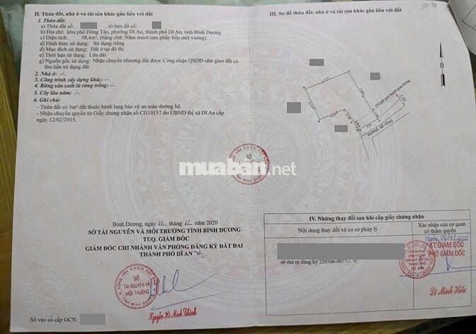 Nhà cấp 4 gần trường cấp 1.2.3 và chợ Dĩ An 1, Tp Dĩ An.