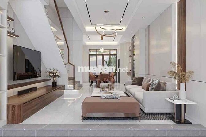 81m2 - Giá 9.7 tỷ - Nhà mới HXH Huỳnh Tấn Phát kế chợ Phú Thuận, Q7