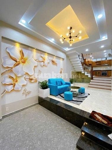 Nhà 3 lầu tuyệt đẹp Cao cấp hẻm xe hơi 1 trục Đinh Bộ Lĩnh, P26, Q.B