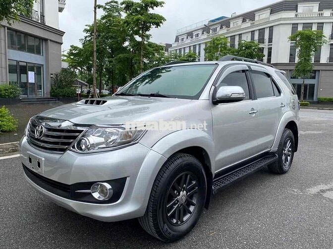 Toyota Fortuner máy dầu 2015 2.5G - 150000 km