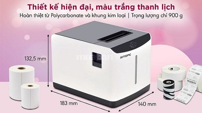 SingPC Print-371 – In hóa đơn siêu tốc, rõ nét, bền bỉ