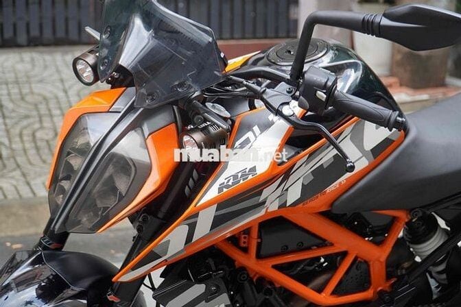 KTM Duke390 lướt nhiều đồ chơi