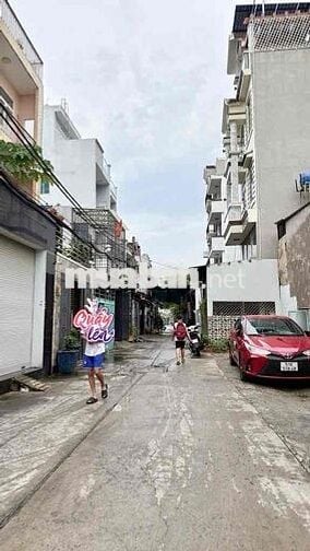CHỈ 4.X TỶ, HẺM XE HƠI THÔNG, 4x14, 2 TẦNG, GẦN GÒ XOÀI, GIÁP TÂN PHÚ