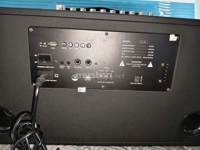 Loa Bluetooth KCBOX + tặng kèm 2 mic không dây