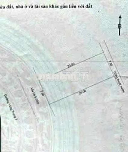 BÁN ĐẤT BIỆT THỰ ĐÀ NẴNG GIÁ KHÁ RẺ -MẶT TIỀN đg VÙNG TRUNG 3: 7,5x20m
