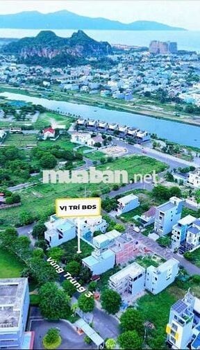 BÁN ĐẤT BIỆT THỰ ĐÀ NẴNG GIÁ KHÁ RẺ -MẶT TIỀN đg VÙNG TRUNG 3: 7,5x20m
