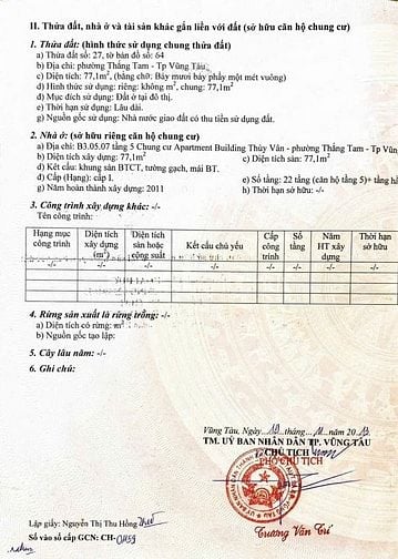 Căn hộ góc view biển tuyệt đẹp – trung tâm TP. Vũng - 165A Thùy Vân,