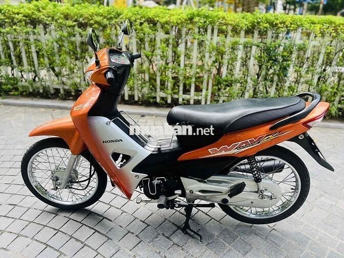 WAVE A 100 mầu cam đời chót chét dán kín nilon