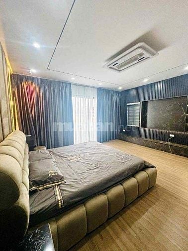 SIÊU HIẾM NHÀ MỚI PHỐ NVC - BỒ ĐỀ - 6TẦNG THANG MÁY - 10.8TỶ 160TR/M 