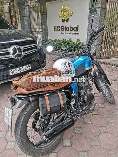 Brixton 150cc hà nội, máy ngon, dán bình xăng