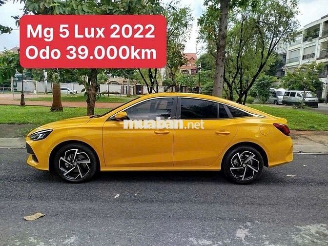Bán xe MG5 LUX Vàng